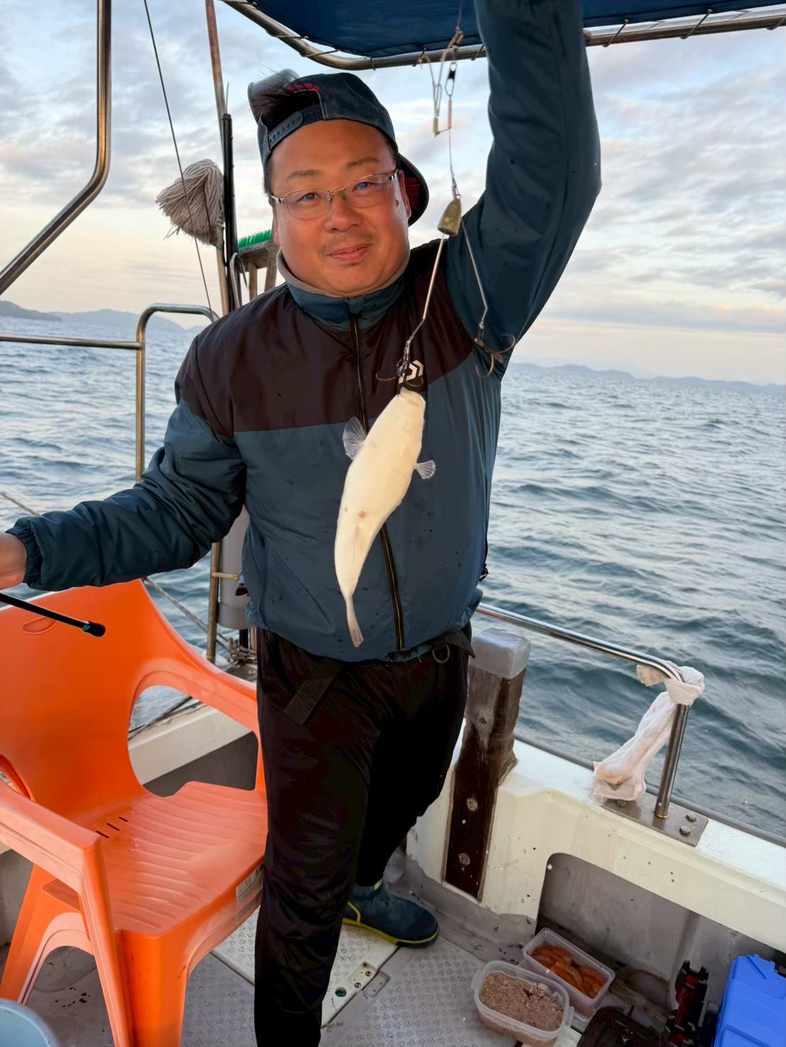 座布団級を釣り上げたお客様